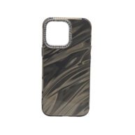 Holographic Wave Diamond Copper - iPhone 16 Plus