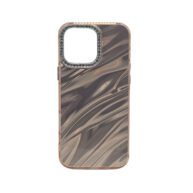 Holographic Wave Diamond Rose Gold - iPhone 16 Plus
