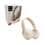 Super Bass Stereo Headset - Cream (DR-83)