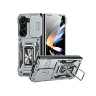Ring stand Camera Cover Case Silver - Galaxy Z Fold 6