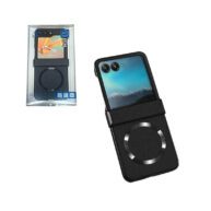 Fabric Mag Safe Black- Z Flip 6