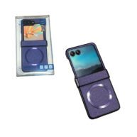 Fabric Mag Safe Purple - Z Flip 6
