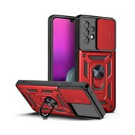 Kickstand with Ring & Lens Cover Red - Moto Edge 5G 2024