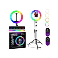 10inch RGB LED Ring Light With Stand(45cm)