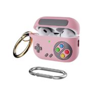 Airpods 4th Gen - Retro Game Bumper - Pink