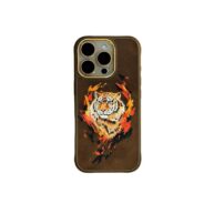Embroidery Case Tiger - Galaxy S24 FE