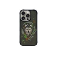 Embroidery Case Wolf - Galaxy S24 FE