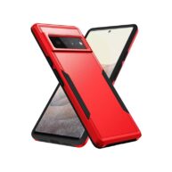 Rugged Armour Case Red - Google Pixel 10/10 Pro