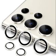 Camera Lens Protector Ring S23 Ultra - Silver