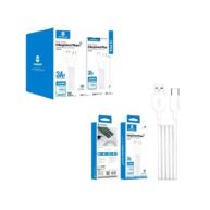 ONEMUST 1M USB-Type C Cable White (Pack Of 10) - OM-C02