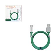 Monkey Magnetic Usb to Micro Cable 3.3ft Dark Green