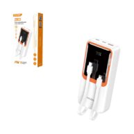 Kaku PD 2in1 Wired Power Bank 20000Mah - White