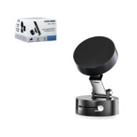 Vacuum Suction Phone Holder Black