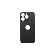 Back Glass with Frame iPhone 15 Pro - Black Titanium