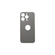 Back Glass with Frame iPhone 15 Pro Max - Natural Titanium