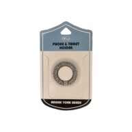 Ring Leather Diamond 2 White