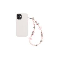 Wrist Lanyard Hearts Pink