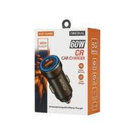 60W Car Charger USB & Type C
