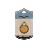 Ring Leather Drop Gold