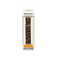 42/44/45/49mm Metal Mesh Design Cheetah Beige