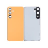 Replacement Back Cover Glass W/Camera Lens S24 Plus - Orange