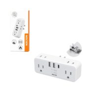 Mscien 9in1 Adapter With 6 AC Outlet