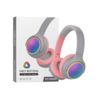 Ony Wireless Headphones Gray & Pink WH-XB69N