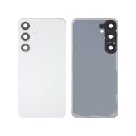Replacement Back Cover Glass W/Camera Lens S24 5G - White