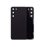 Replacement Back Cover Glass W/Camera Lens S23 Plus - Black