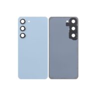 Replacement Back Cover Glass W/Camera Lens S23 Plus - Blue