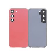 Replacement Back Cover Glass W/Camera Lens S23 Plus - Red