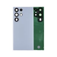 Replacement Back Cover Glass W/Camera Lens S23 Ultra - Sky Blue