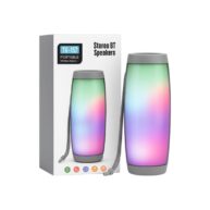TG Portable Speaker With Flashing Light Grey TG-157