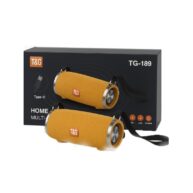 TG Wireless Speaker With Shoulder Strap Gold TG-189
