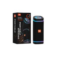 RGB Colorful Lightning Speaker Black TG-375