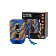 Portable Wireless Speakers Blue Design TG-129