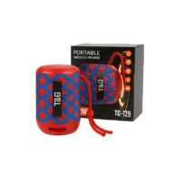Portable Wireless Speakers Red Design TG-129