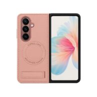Leather Magsafe Stand Rose Gold - Galaxy Z Fold 7