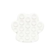 Paw Stickey suction Magsafe pad with stand - White