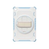 Rugged Defend Grip & Stand Case White - Tab A9 Plus