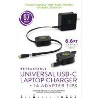 Retrack Premier Series Universal Laptop Charger 67W - Open Box