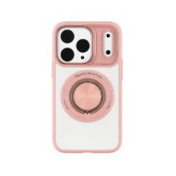Clear MagStand Rotation Rose gold - iPhone 16
