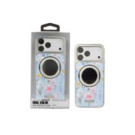 Elegant Mirror Rotation Ring Magsafe Blue - iPhone 17