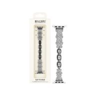 Elegant Bracelet diamond butterfly watch band 38/40/41MM - Silver