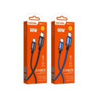 Kaku 60w Braided 2M type C to Type C Cable (KSC-980C)