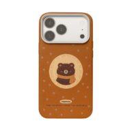 Soft Tpu Design Brown - iPhone 17