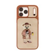 Embroidery case teddy - iPhone 17