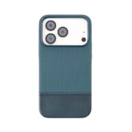 Dual Tone Dotted And Leather iPhone 17 - Navy