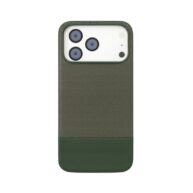Dual Tone Dotted And Leather iPhone 17 - Green