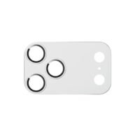 Metallic Camera Ring Protector Frame Silver - iPhone 17 Pro